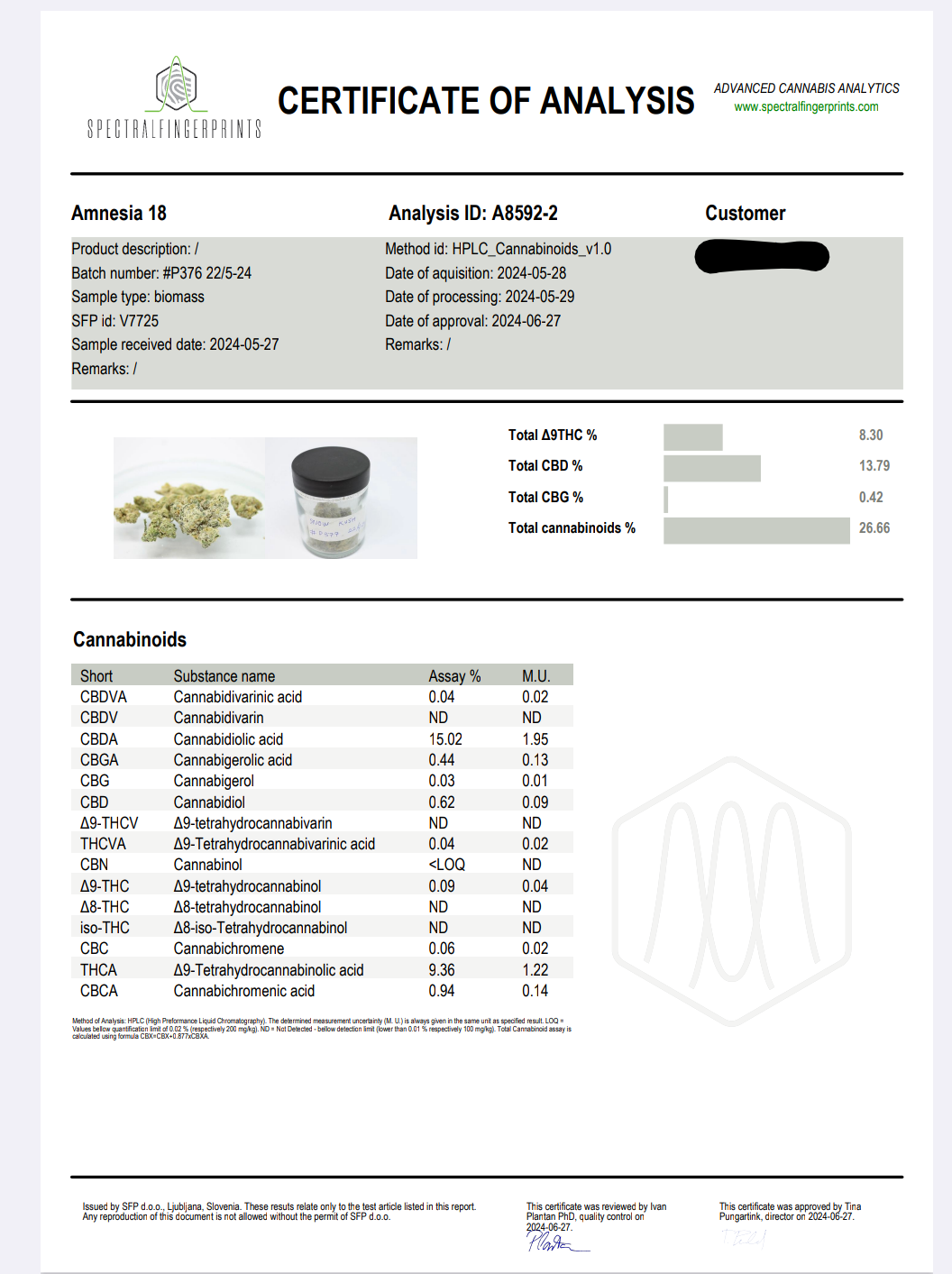 Amneizia haze 18% THC-A